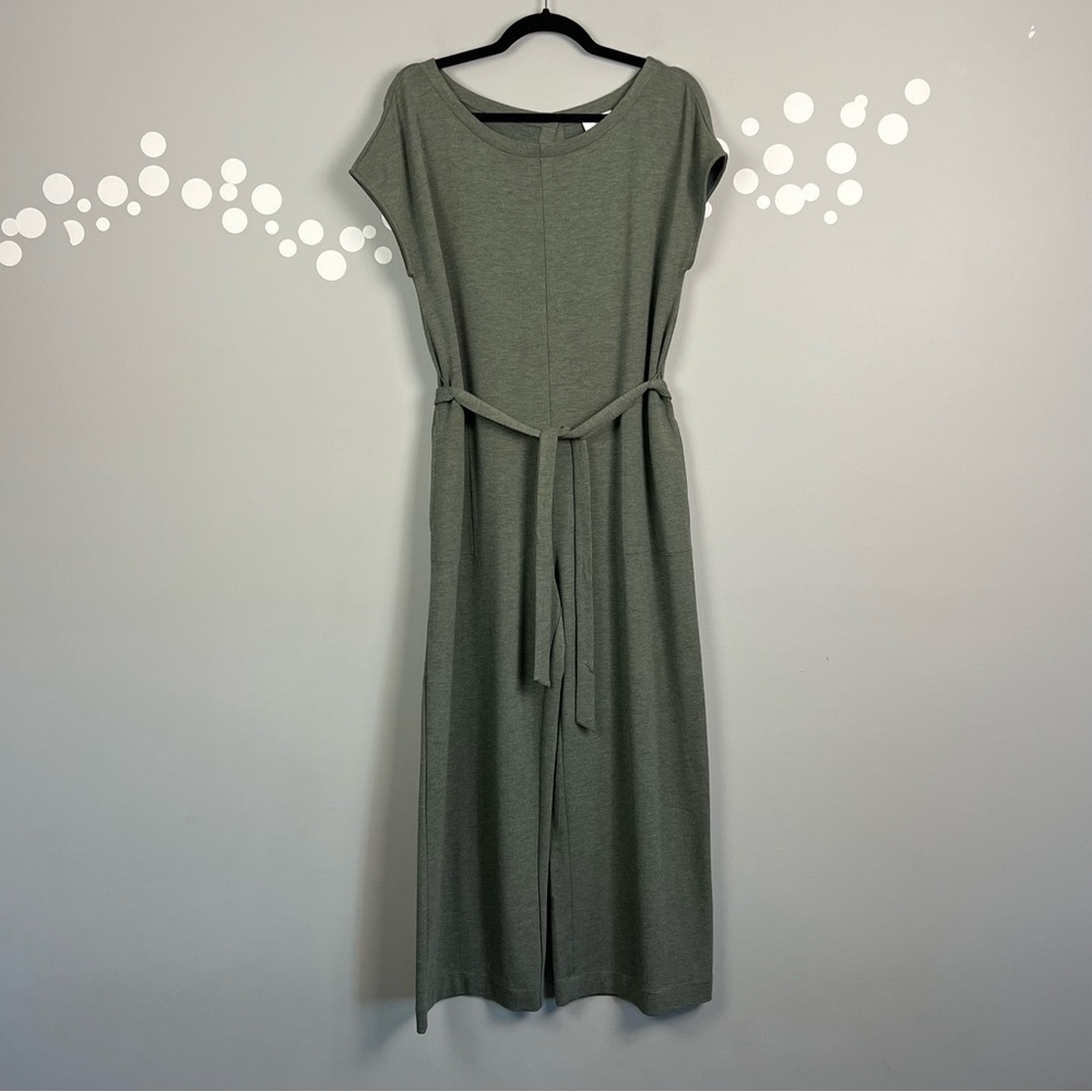 NWT J. Jill Knit Belted Jumpsuit Size S